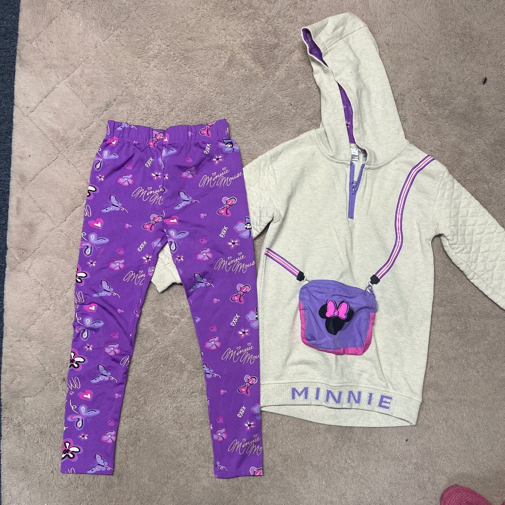 Minnie Sweatshirt leggings set